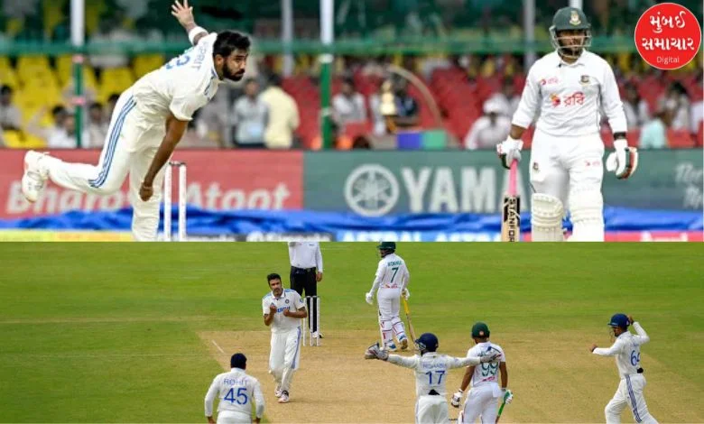 IND vs BAN 2nd Test: Test resumed in Kanpur after two days, Bangladesh's fourth wicket fell