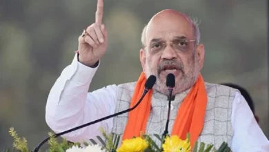 In Jammu Kashmir, Home Minister Amit Shah hit out at the opposition, saying... Kashmir is ours