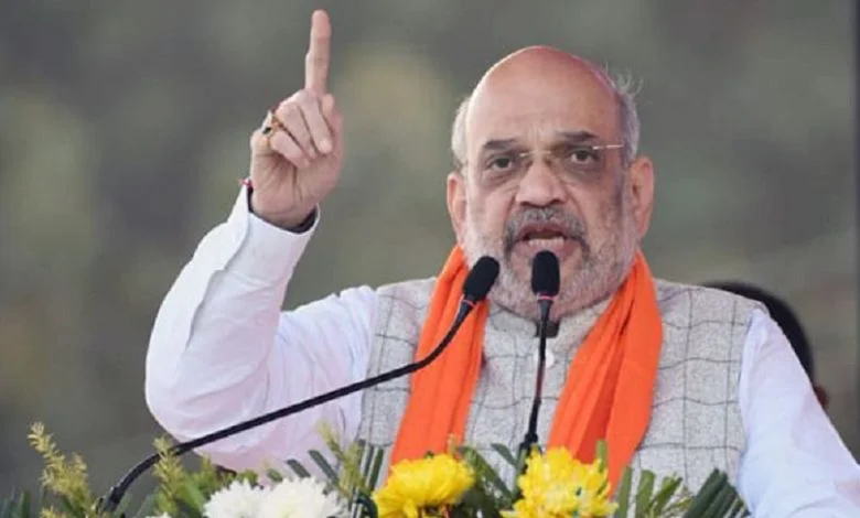 In Jammu Kashmir, Home Minister Amit Shah hit out at the opposition, saying... Kashmir is ours