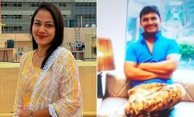 In the Bangalore Mahalakshmi murder case, the killer's body was found hanging from a tree