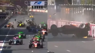 Indian Formula 2 driver survives crash