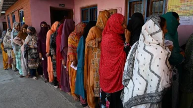 Jammu and Kashmir Voting 11 percent voting recorded by 9 am