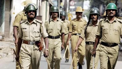 Attempting to restore peace in the Kheda riots, the police registered a case against a 100-person mob