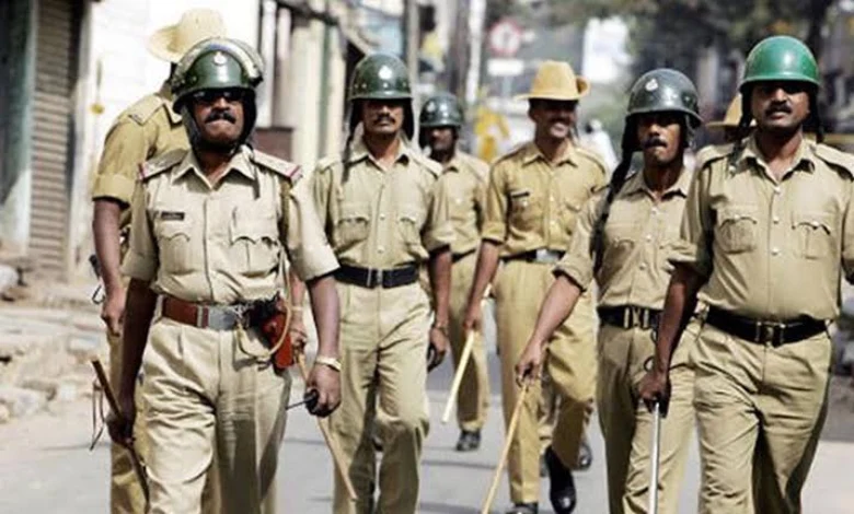 Attempting to restore peace in the Kheda riots, the police registered a case against a 100-person mob