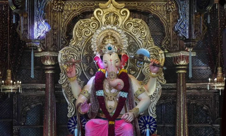 Lalbagh Cha Raja received so much donation on the first day...