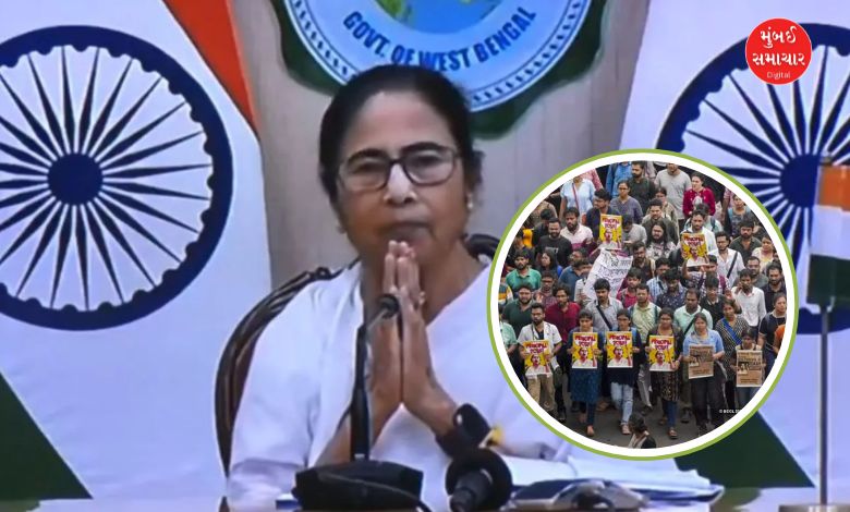 Mamata appeals to protesting junior doctors to come to duty; Let's not say strict action..