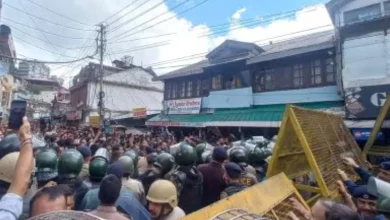 After Shimla, now protest against the illegal construction of a mosque in Mandi, people took to the road...