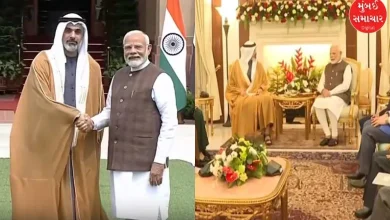 Meeting held between PM Modi and Crown Prince of Abu Dhabi at Hyderabad House