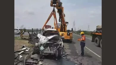 Morbi Wankaner Highway Road Accident, Three killed, three seriously