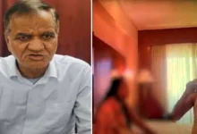 BJP leader Nathe Khan's private video with woman leaked, fired, said video with wife