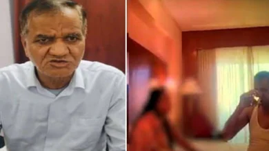 BJP leader Nathe Khan's private video with woman leaked, fired, said video with wife