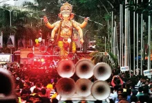 Noise pollution due to loud music during Ganeshotsav