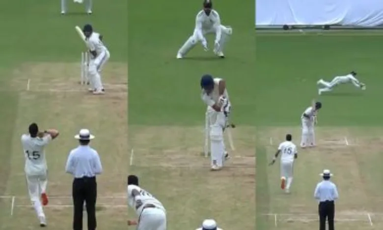 Pant's 'flying catch' goes viral: However, fans are not happy with his batting