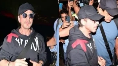 Fans rushed for a glimpse of Shah Rukh Khan at Mumbai airport