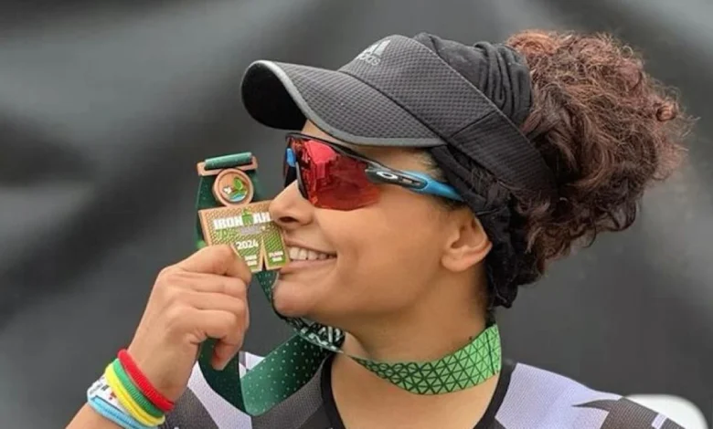 Saiyami Kher completed the Ironman 70 point 3 triathlon in Germany