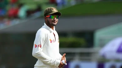 Shakib eligible for second test starts from Friday