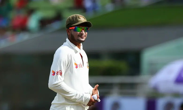 Shakib eligible for second test starts from Friday