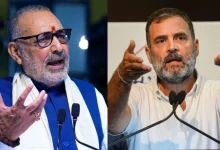 Union minister Giriraj Singh lashed out at Rahul Gandhi, saying a case of sedition should be made