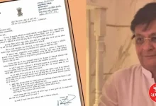 Jawahar Chavda, who has removed the lotus mark, is still in Bagi Tewar letter to PM 1