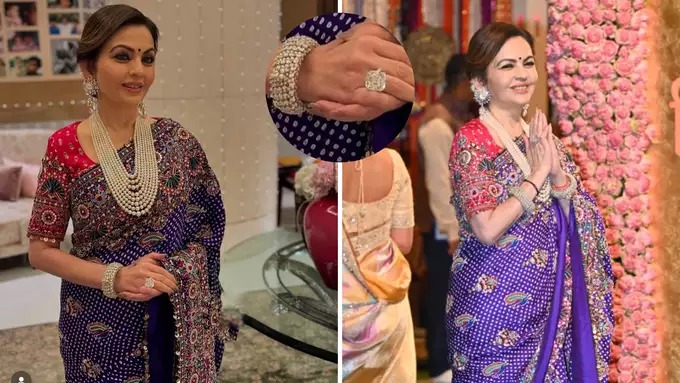 Nita Ambani's multi-crore diamond ring and 20 carat diamond accessories in Amboda, priced at...