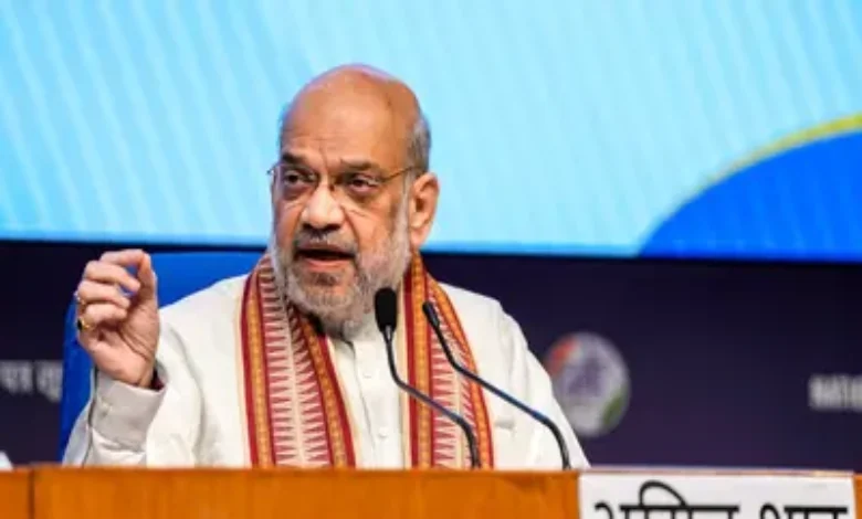 Home minister Amit Shah warned Naxalites to surrender