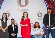 Nita Ambani poses with Manu Bhaker, Neeraj Chopra and Paralympics medallists