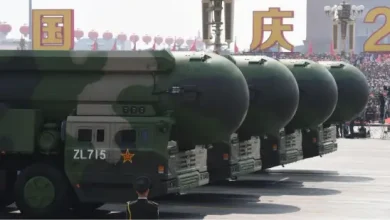 "china test fires icbm, pacific ocean, military training"