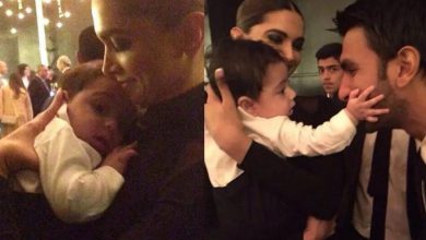 Ranveer Singh-Deepika Padukone's daughter's face shown? Viral photo...