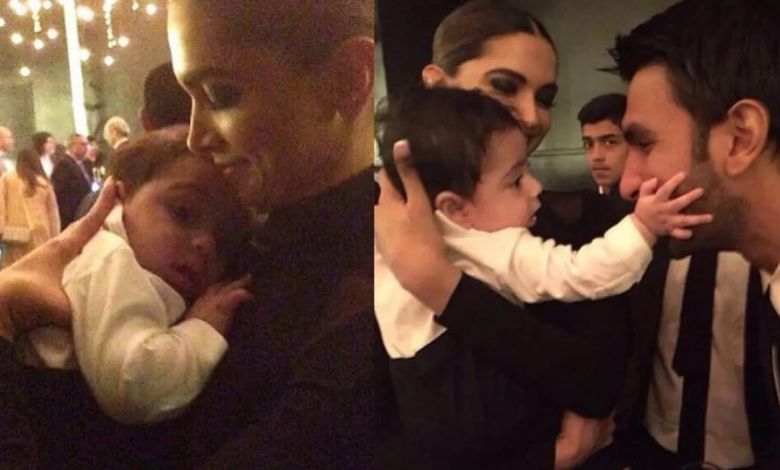 Ranveer Singh-Deepika Padukone's daughter's face shown? Viral photo...