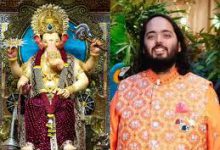 Anant Ambani reached the court of Lalbaghcha Raja, took the blessings of his father