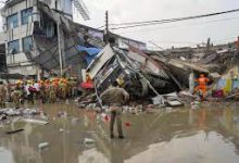 Three storied building collapses in Lucknow: 4 killed, 30 rescued