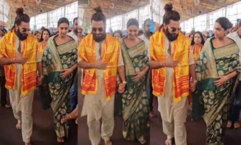 To Be Parents Deepika Padukone And Ranveer Singh Visits Shri Siddhivinayak Temple