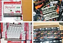 41 crore tramadol tablets seized while recalling container exported from Mundra to Africa