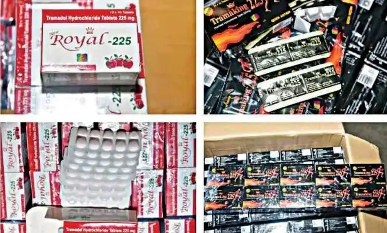 41 crore tramadol tablets seized while recalling container exported from Mundra to Africa