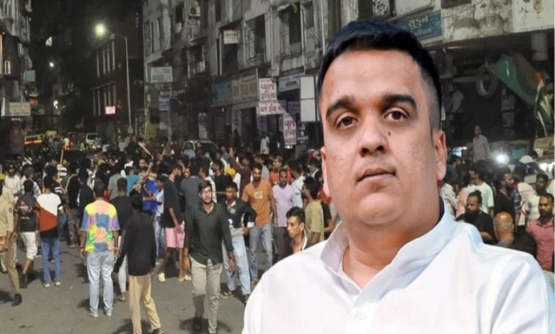 Stone pelting on Ganesh Mandap in Surat from mosque, Gujarat Home Minister's big statement