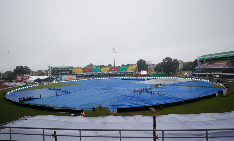 India Bangladesh test, 2nd day's play called off because of rain