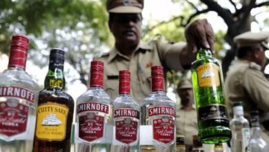 In Bihar, wadaj was caught drinking chibhada! ; The leader of the ruling JDU used to trade illegal liquor...