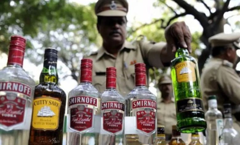 In Bihar, wadaj was caught drinking chibhada! ; The leader of the ruling JDU used to trade illegal liquor...