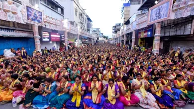 Thousands of women created this history in the pandal of Dagdusheth, watch the video