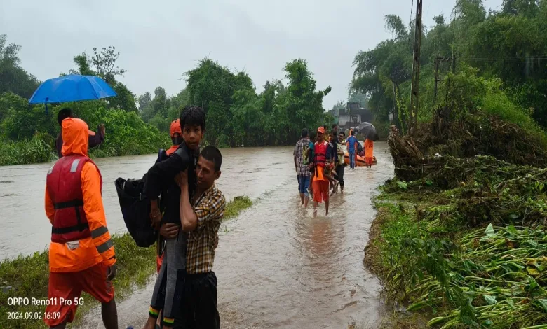 More than eight and a half inches of rain in Songarh with rain in 123 talukas of the state