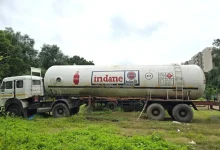 Liquor worth 52.80 lakh hidden in a gas tanker was seized in Rajkot