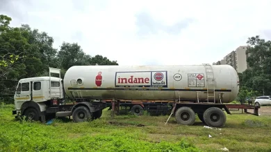 Liquor worth 52.80 lakh hidden in a gas tanker was seized in Rajkot