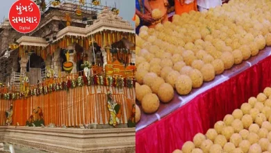 O Rama, 'Zhopdi ke Bhag…. Ki, laddu aa gaye' Ram came from Tirupati for coronation 1 lakh laddus!