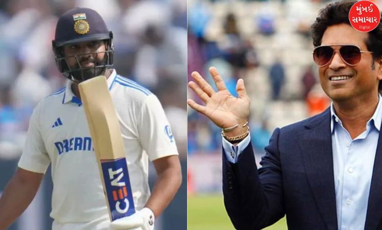 Rohit Sharma: Despite the flop in the Chennai Test, Rohit Sharma broke Sachin's record