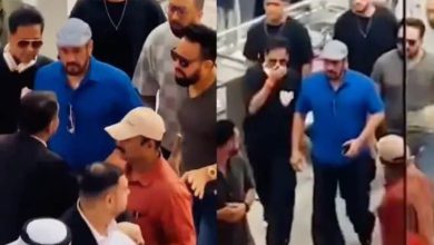 Salman Khan reached Dubai mall for a walk, got caught among the fans that...