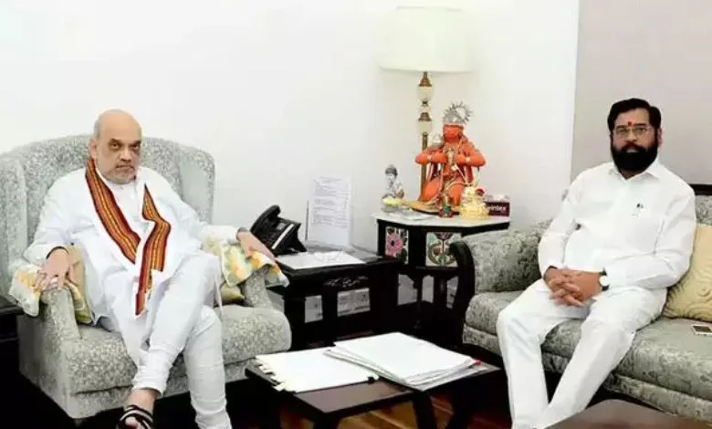 Fadnavis-Pawar out and Shinde in: What did the Chief Minister discuss with Amit Shah