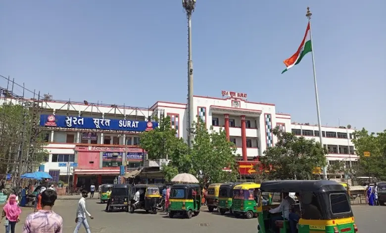 These trains are affected by the renovation work of Surat railway station