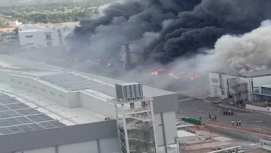 Massive fire breaks out at Tata's factory in Tamil Nadu's Krishnagiri, no casualties