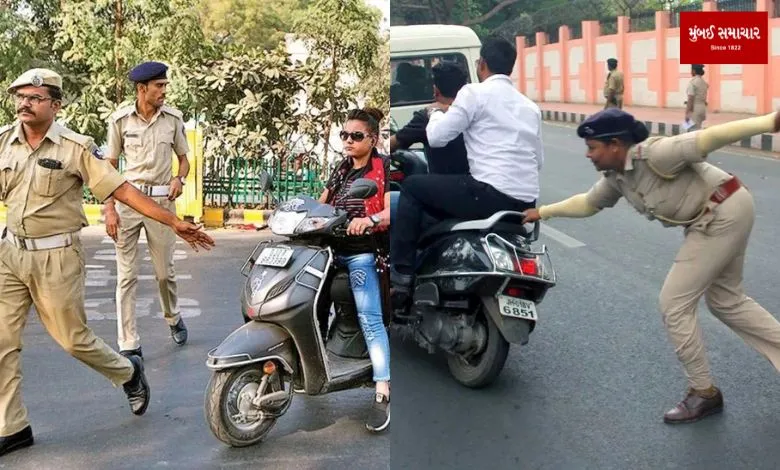 the Ahmedabad police made an income of 2 crores in two weeks like this!