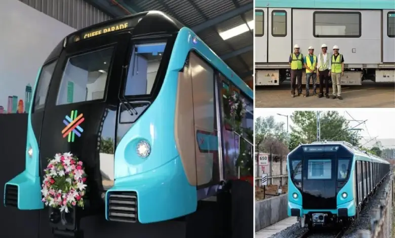 First Look of Mumbai's First Underground Metro-Three Corridors and Metro Ready